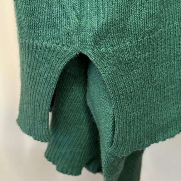 SALE 2/15 silence + noise - Open Front, Short Sleeve Cardigan, Green, Size Small - Picture 4 of 6